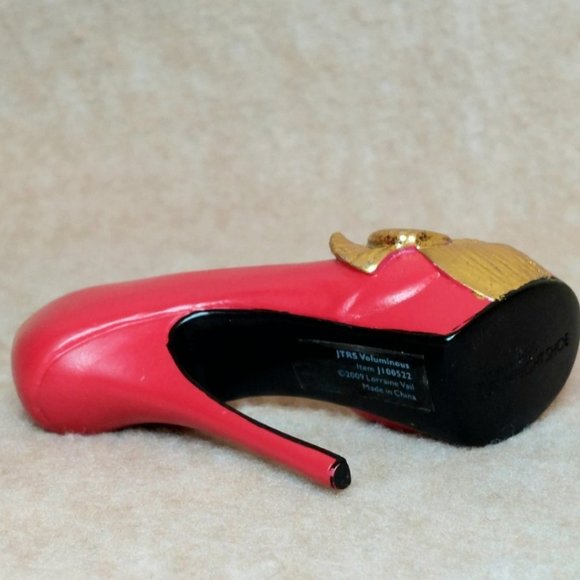 Rare Just The Right Shoe "Voluminous" Home/Office Collectible Decor Figurine - Picture 12 of 13